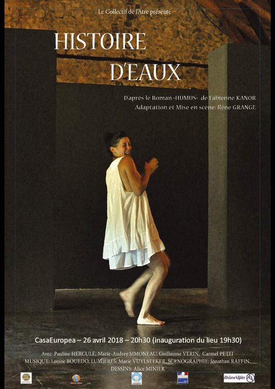 Affiche spectacle "Histoire d'Eaux" (Collectif d'Atre)